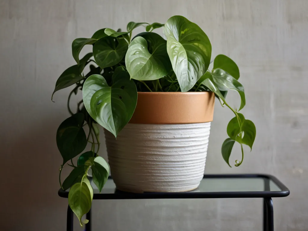Pothos trailing plant
